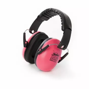 Casque de protection auditive pour enfants Jippie's, rose