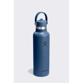 Gourde Hydro Flask 21 Oz Standard Flex Straw Cap - Harbor Blue
