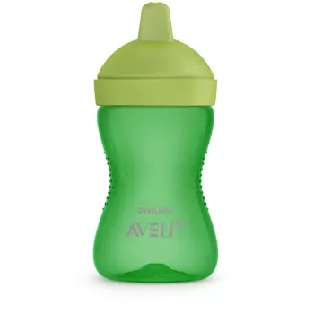 Philips AVENT My Grippy Gobelet d'apprentissage avec bec dur 300 ml, 18M+, vert