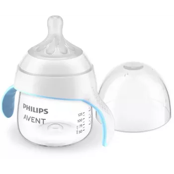 Philips Avent gobelet d'apprentissage Natural Response 150 ml, tétine débit moyen, 6m+