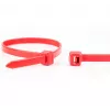 Serre-câbles en nylon rouges WKK 300 x 3,6 mm, lot de 100 110194271