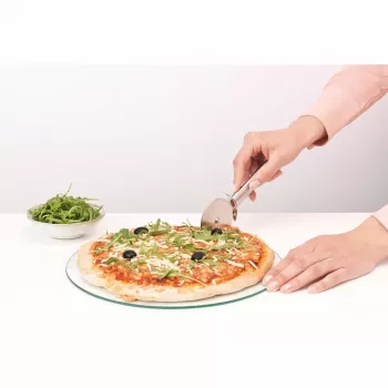 Brabantia Profile coupe-pâte à pizza, acier mat