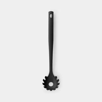 Brabantia Spaghetti-Server, tout en nylon, noir
