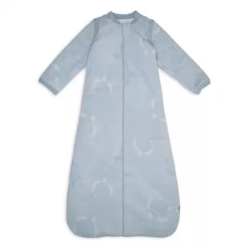 Lodger Hopper Matcha Turtle gigoteuse bébé avec manches amovibles, Blue Fogg, 68/80