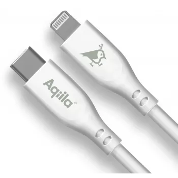 AQIILA 4SI843 USB-C to Lightning Charge & Sync Cable 2m 60W PD AQCBPBIC4SI843