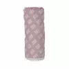 Lange d'emmaillotage en mousseline Lodger Swaddle Tribe 120x120 cm Rose