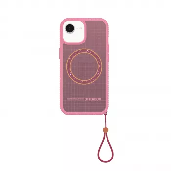 Coque arrière OtterBox Sole Series Xtra Hot Pink pour iPhone 13/14/15/16e compatible MagSafe