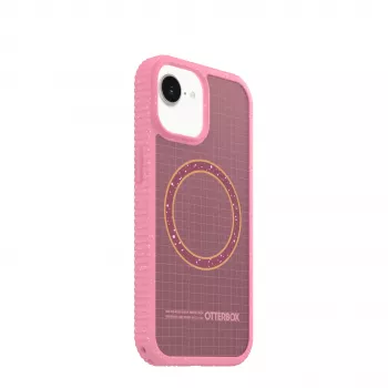 Coque arrière OtterBox Sole Series Xtra Hot Pink pour iPhone 13/14/15/16e compatible MagSafe