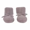 Chaussons bébé en laine mérinos Lodger Slipper, rose, 6-12 mois