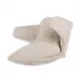 Chaussons bébé Lodger Slipper Teddy, Birch, 12-18 mois, semelle en daim antidérapante, unisexe