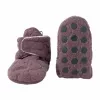 Chaussons bébé en polaire Lodger Slipper Folklore, Mauve, 12-18 mois