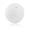 Smartwares FSM-11450 Battery-Operated Optical Smoke Alarm, White