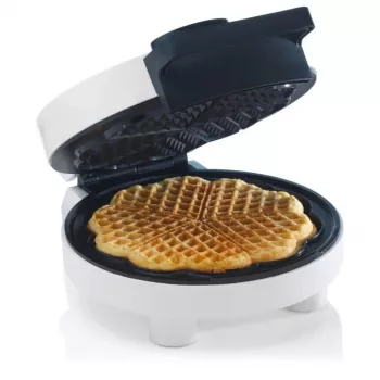 Gaufrier en forme de cœur Trebs 13100 1000W blanc