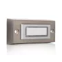 Bouton de sonnette en acier inoxydable Byron DBW-21036 avec plaque nominative