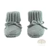 Chaussons bébé en laine mérinos Lodger Slipper Folklore, soie, 0-6 mois