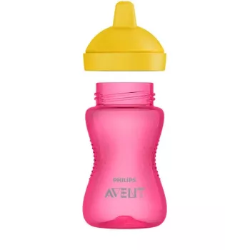 Tasse d'apprentissage Philips Avent My Grippy avec bec dur 300 ml, 18M+, rose