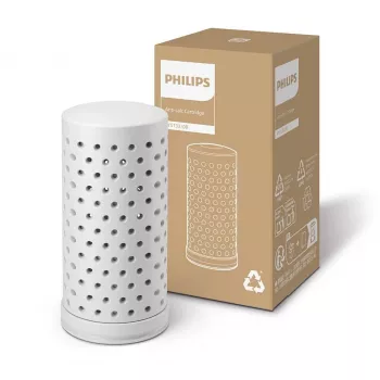 Cartouche anticalcaire Philips FY5133/00 pour humidificateurs – prévention du calcaire, résine échangeuse d'ions, blanc/bleu