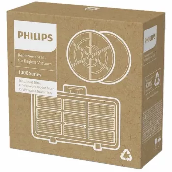 Ensemble de filtres de rechange Philips pour aspirateurs sans sac 1000 Series