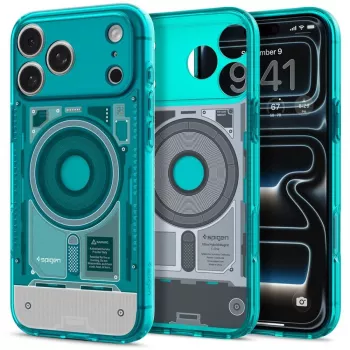 Coque MagSafe Spigen C1 Ultra Hybrid pour iPhone 17 Pro / 18 Pro – Bondi Blue
