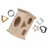 Baby's Only Wooden Shape Sorter House Toy, Earth, 10+ Months