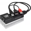 Émetteur prolongateur KVM DisplayPort ADDER ALIF101T-DP sur Cat5e/6/7 - 2560x1600, USB 2.0, audio, aluminium noir