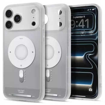 Coque Spigen Ultra Hybrid MagSafe pour iPhone 17 Pro Max / 18 Pro Max - Classic Silver