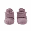 Chaussons bébé Lodger Slipper Teddy, rose, 3-6 mois