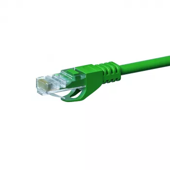 Câble patch réseau DSIT CAT 5e U/UTP, 7,5 m, vert, CCA, RJ45 DC-C53-075