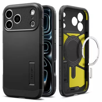 Coque Spigen Tough Armor T MagSafe pour iPhone 17 Pro Max / 18 Pro Max - Noire
