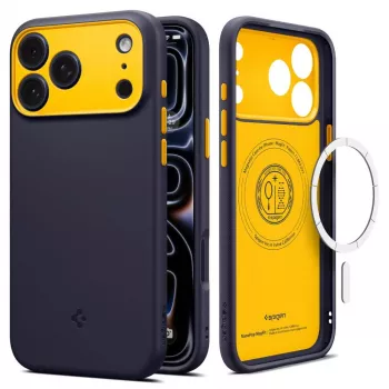 Coque Spigen Nano Pop Hybrid MagSafe pour iPhone 18 Pro / 17 Pro - Navy Blue