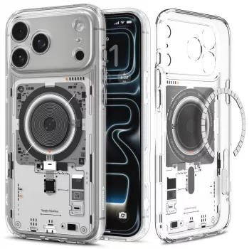 Coque Spigen Ultra Hybrid MagSafe pour iPhone 17 Pro / 18 Pro Neo One transparente