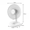 Philips 1000 Series Table Fan, White