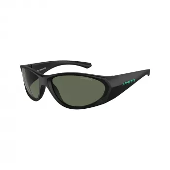 Lunettes de soleil rectangulaires Arnette AN4342, noir mat/gris, 62-17-125 mm AN4342-275871