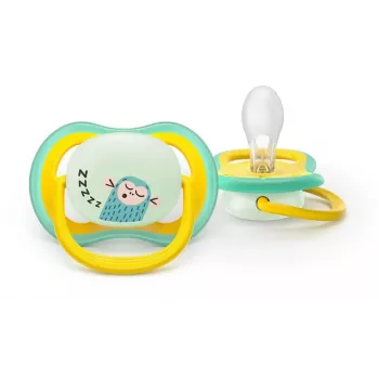 Sucette Ultra Air Night Philips Avent 18 m+ neutre, lot de 2