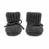 Lodger Slipper Merino Wool Baby Slippers, Pigeon, 0-6 Months
