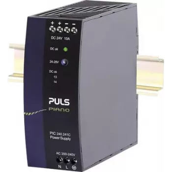 Alimentation rail DIN PULS Piano 24V DC 10A 240W (PIC240.241C)