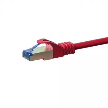 Câble réseau DSIT CAT 6a LSOH - S/FTP - 30 mètres - rouge (DC-6A5-300)