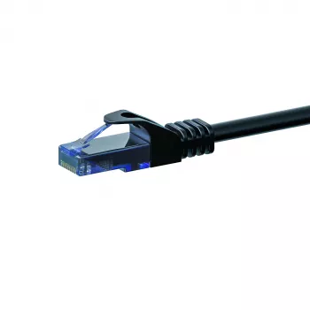Câble réseau DSIT CAT6a 100 % cuivre - U/UTP - 30 mètres - noir (DC-U6A0-300)