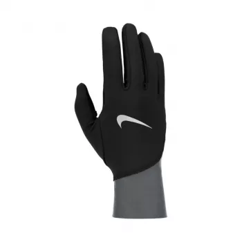 Gants de running homme Nike Pacer Midweight noir/gris L