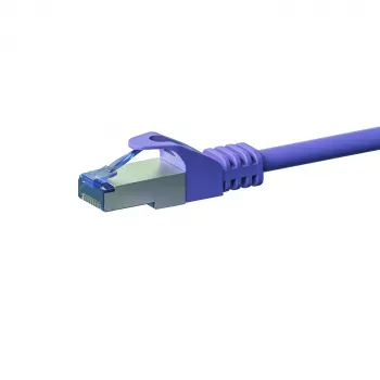 Câble réseau DSIT CAT 6a S/FTP LSOH, 50 m, violet DC-6A8-500