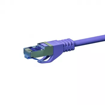 Câble réseau DSIT CAT 6a S/FTP LSOH, 50 m, violet DC-6A8-500