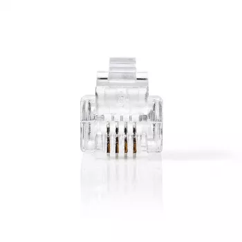 Prise téléphonique DSIT RJ11 - 4 broches - 10 pièces (DC-RJ11-10PCE)