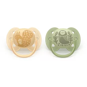 Sucette Philips Avent Ultra Soft DECO 6-18 mois, lot de 2