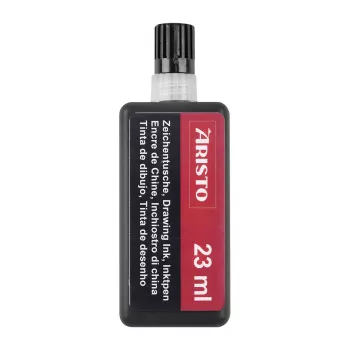 ARISTO Drawing Ink Black 23 ml, 1 Bottle (AR64817)