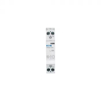 Eaton CR2011012 Installation Contactor 12V AC/DC 20A 1NO+1NC 2-Pole 193906