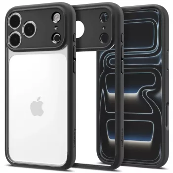 Coque Spigen Ultra Hybrid pour Apple iPhone 18 Pro Max / 17 Pro Max - noir mat