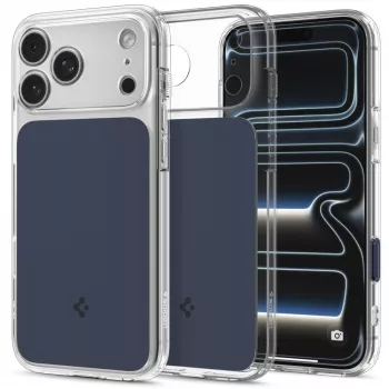 Coque MagSafe SPIGEN Ultra Hybrid T pour iPhone 17 Pro Max / 18 Pro Max bleu mat