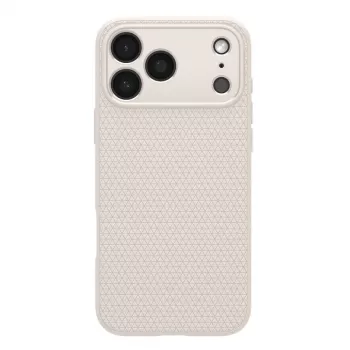 Coque Spigen Liquid Air pour iPhone 17 Pro / 18 Pro - Natural Titanium