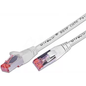 Câble patch CAT6 S/FTP Wirewin, LSOH, blanc, 10 m, RJ45 PKW-PIMF-KAT6 10.0 WS