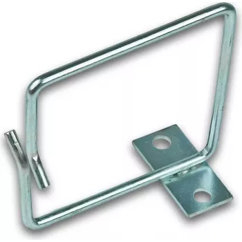 Anneau de gestion de câbles Wirewin 80x80 mm métal, fixation à gauche (KFH 80X80 LF/RG)